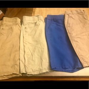 Bundle of four pairs boys shorts